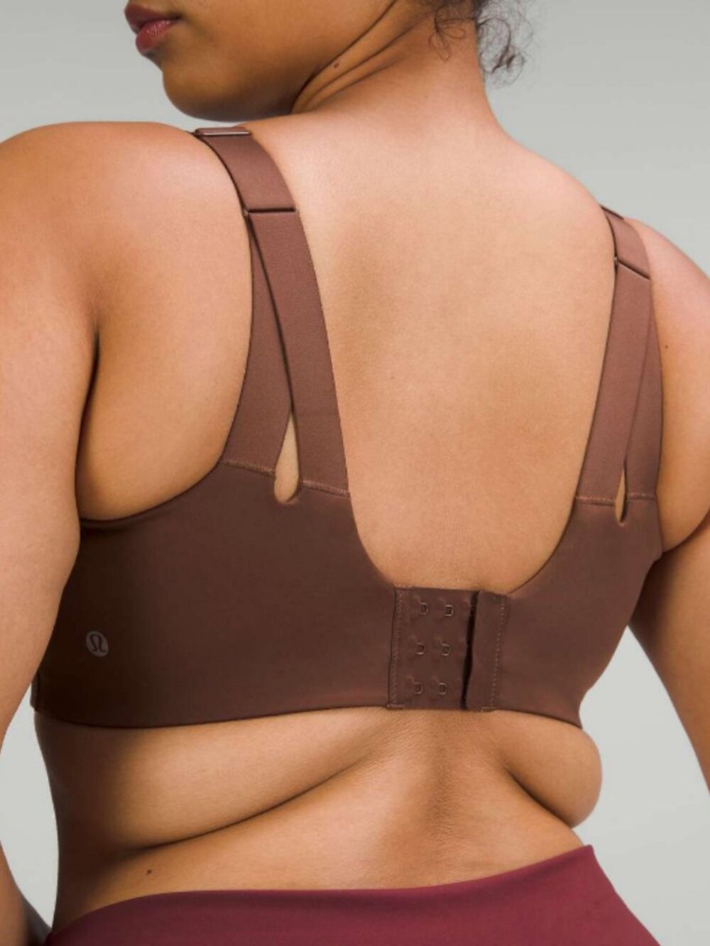 Lululemon NWT In Alignment Bra *Light Support, D–G Cups Java - Picture 2 of 10